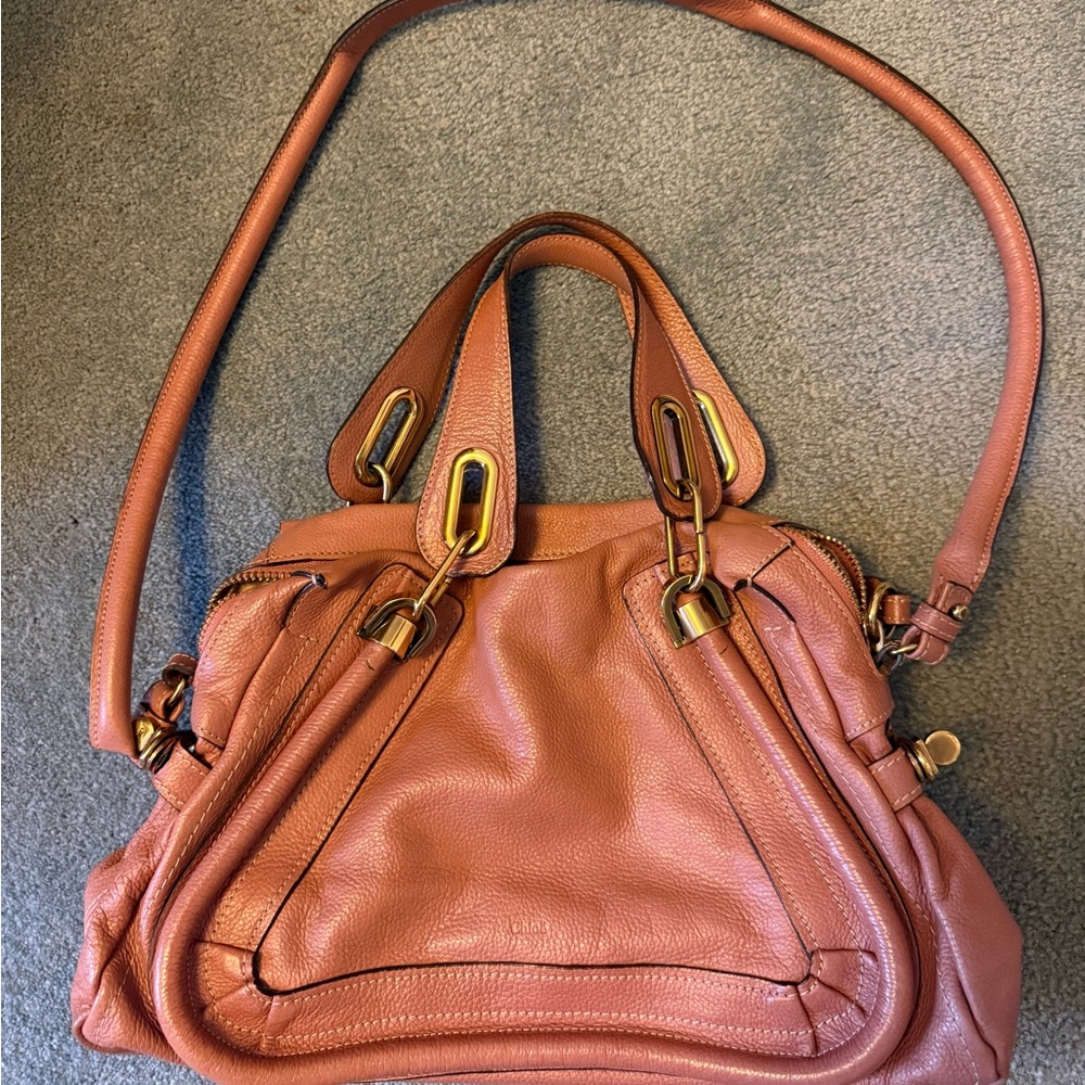 Vintage Chloe Medium Paraty Shoulder Bag